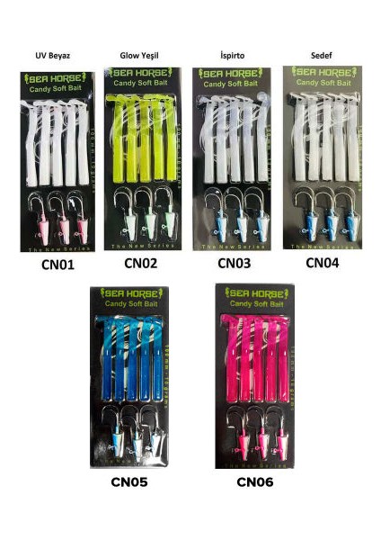 Candy Soft Bait 8 cm 6 gr Silikon Yem