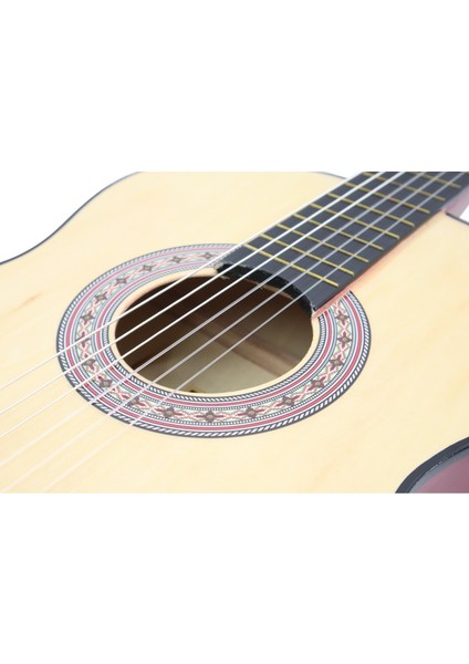 CG-3802 Klasik Gitar 100cm (Kılıf + Pena) - Natural