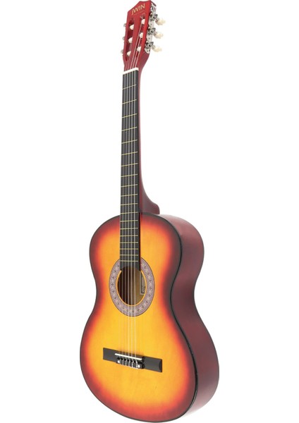 CG-3802 Klasik Gitar 100cm (Kılıf + Pena) - Sunburst