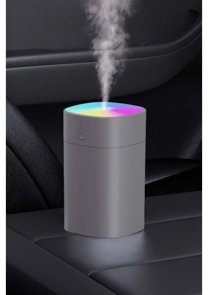 H2O Humidifier 400 ml Ulrasonik Hava Nemlendirici Buhar Makinesi ve Aroma Difüzörü H2O 4507 DBG-1908