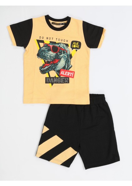 Danger Dino Erkek Çocuk Şort Takım modelleri