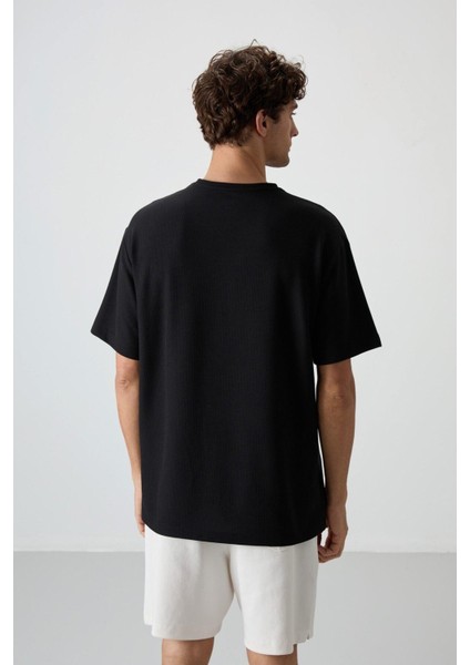 Erkek Oversize 0 Yaka T-Shirt 88379