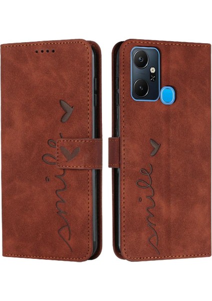 Smartx Smart6 Artı Pu Deri Telefon Kılıfı (Yurt Dışından)