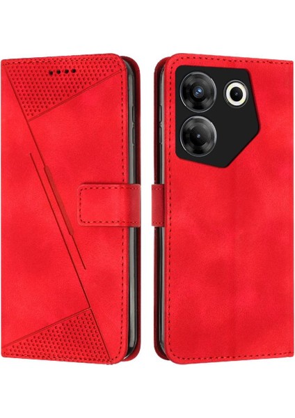 Tecno Camon 20 Pro 5g Pu Deri Tam Telefon Kılıfı (Yurt Dışından)