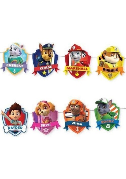 Paw Patrol Dekoratif Banner 140X17 cm