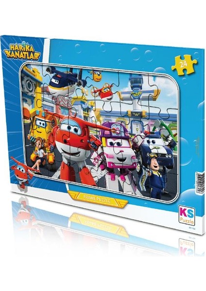 Harika Kanatlar Frame Puzzle 24'Lü HK-704