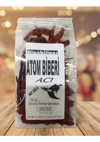 Meksika Atom Biber (Acı) Hot Chilli