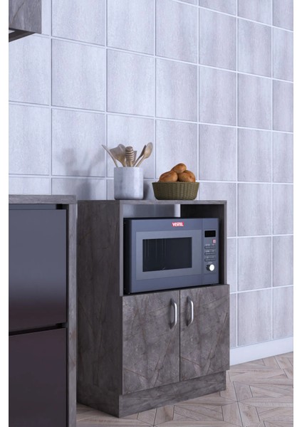 Rafineri Makro Dolap Çok Amaçlı Mikrodalga Fırın Dolabı Mdf fiyatları