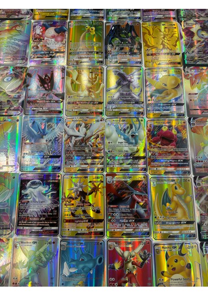 Pokemon Albümlü Gx, Vmax, 50 Adet Kart fiyatları