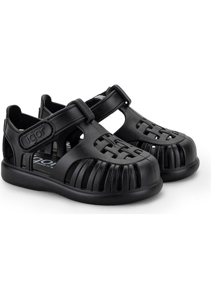 Çocuk Cırtlı Sandalet S10271 Tobby Solıd
