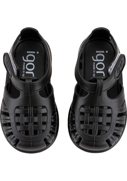 Çocuk Cırtlı Sandalet S10271 Tobby Solıd