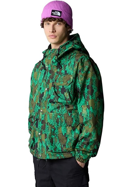 M M66 Utilty Rain Jacket Erkek Yağmurluk NF0A7URVSHO1 Yeşil modelleri