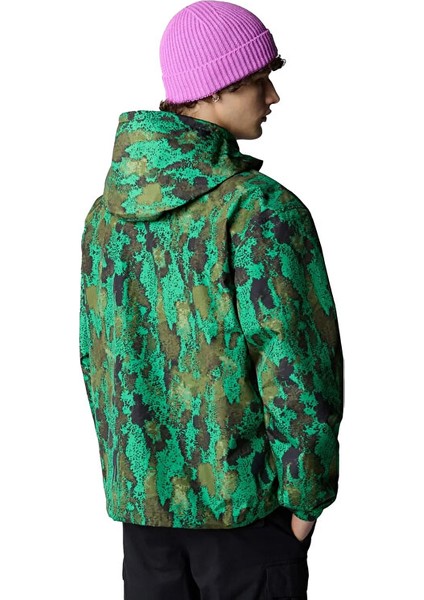 M M66 Utilty Rain Jacket Erkek Yağmurluk NF0A7URVSHO1 Yeşil indirimleri