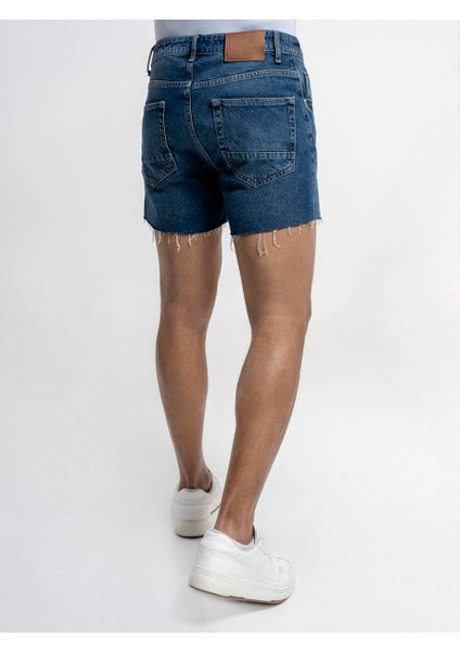 Straight Fit Erkek Şort