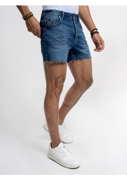 Straight Fit Erkek Şort