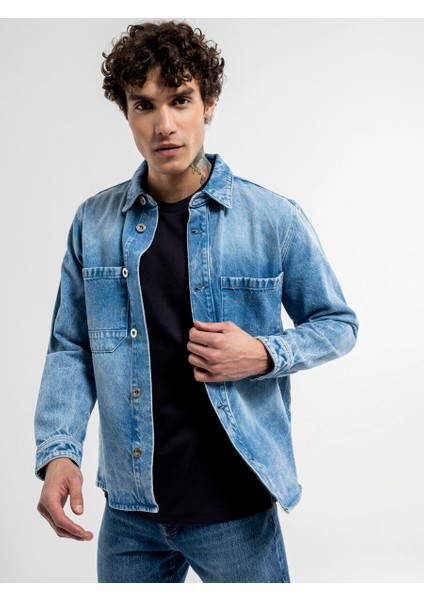 Regular Fit Erkek Gömlek U.kol