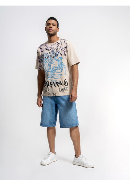 Baggy Fit Erkek Şort