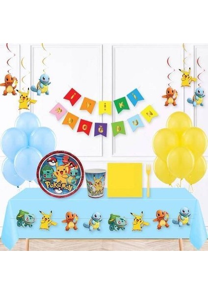 Pokemon Parti Seti (16 Kişilik)