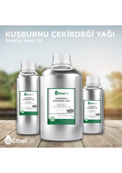 Kuşburnu Çekirdeği Sabit Yağı Etheloil  500 gr