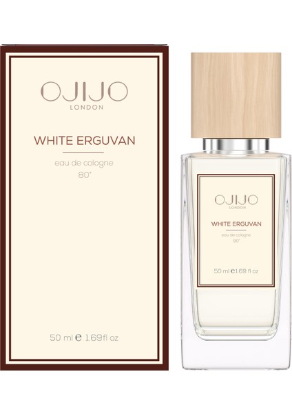 White Erguvan Kolonya 50 ml - 80° Edc