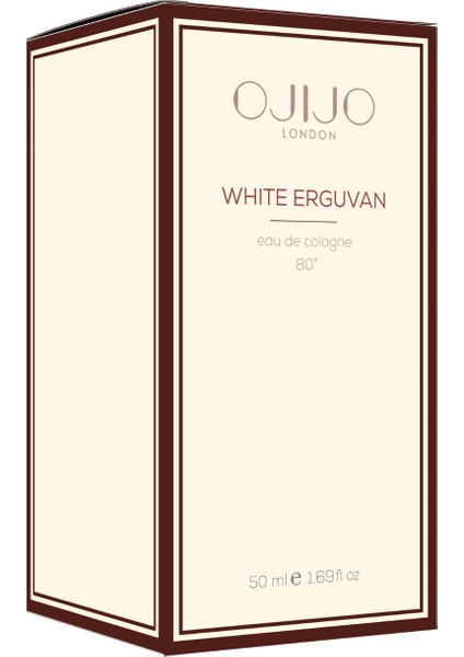 White Erguvan Kolonya 50 ml - 80° Edc