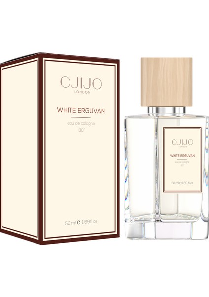 White Erguvan Kolonya 50 ml - 80° Edc