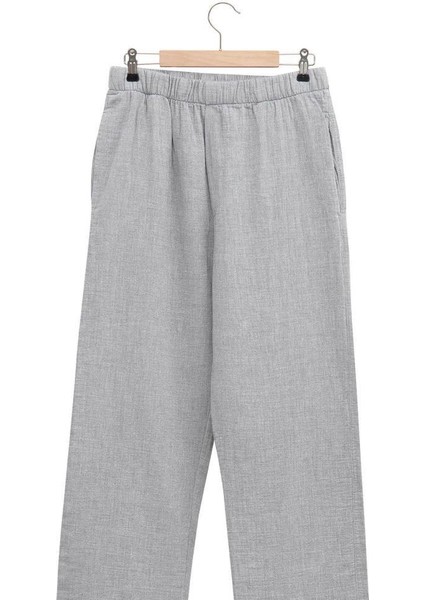 Melsa Erkek Pijama Takımı %100 Organik Pamuk Müslin Açık Gri - Xl fiyatları