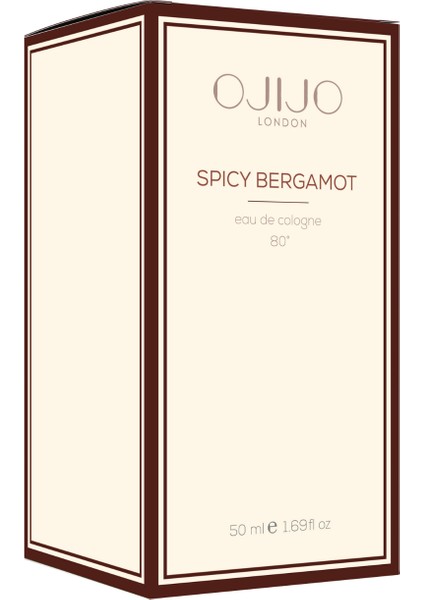 Spicy Bergamot Kolonya 50 ml - 80° Edc