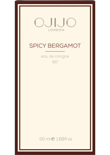 Spicy Bergamot Kolonya 50 ml - 80° Edc