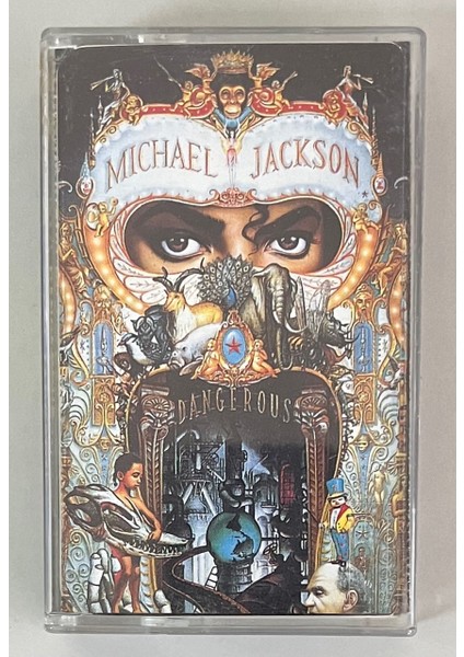 Michael Jackson – Dangerous Kaset (Orjinal Dönem Baskı)