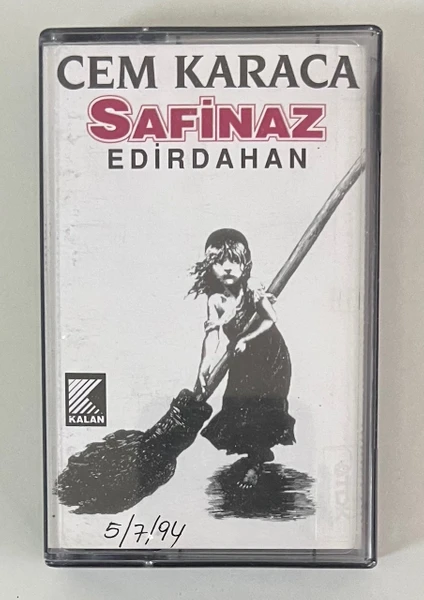 Cem Karaca – Edirdahan Safinaz Kaset (Orjinal Dönem Baskı)