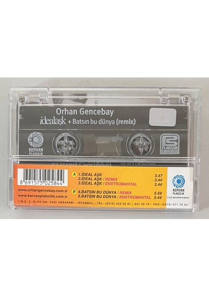 Orhan Gencebay – Batsın Bu Dünya Ideal Aşk Kaset