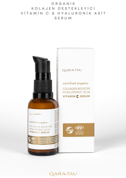 Organik Kolajen Destekleyici Vitamin C & Hyaluronik Asit Serum 30 ml fiyatları