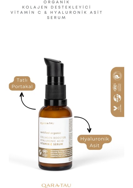 Organik Kolajen Destekleyici Vitamin C & Hyaluronik Asit Serum 30 ml modelleri