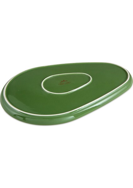 Golfline Club Yeşil Büyük Boy Servis Tabağı 33.5 cm modelleri