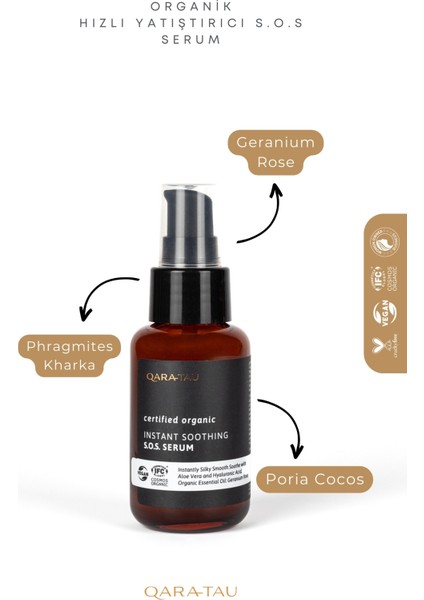 Organik Hızlı Yatıştırıcı S.o.s. Serum İnstant Soothing 50 ml fiyatları
