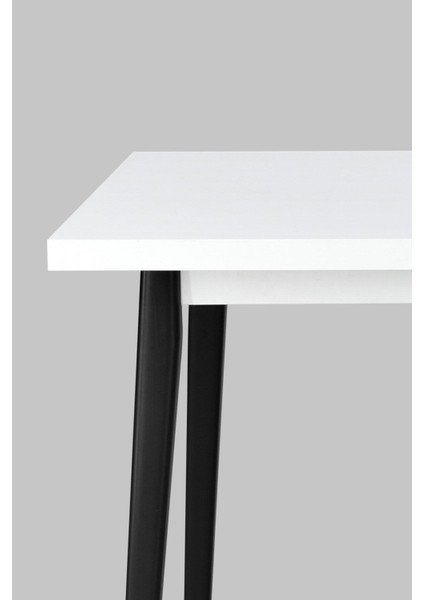 Avanos Ahşap Sabit Mdf Beyaz Mutfak Masası - 80X140 cm modelleri