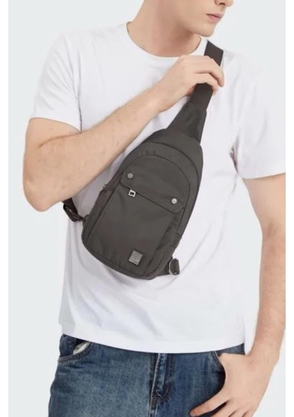 Smartbags Unisex Vücut Çantası 2022-8709 Koyu Kahve