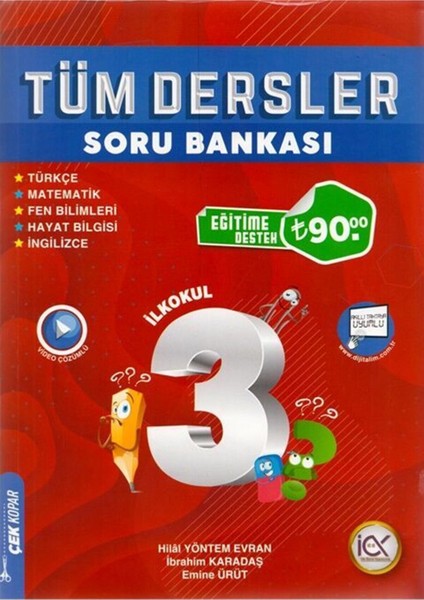 3. Sınıf Tüm Dersler Soru Bankası