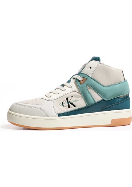 Erkek Calvin Klein Basket Cupsole Mid Sneakers YM0YM00883