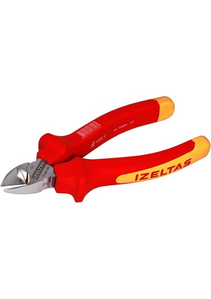 Izeltaş 180MM 1000V Izoleli Elektrikçi Yan Keski
