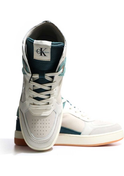 Calvin Klein Erkek Calvin Klein Basket Cupsole Mid Sneakers YM0YM00883