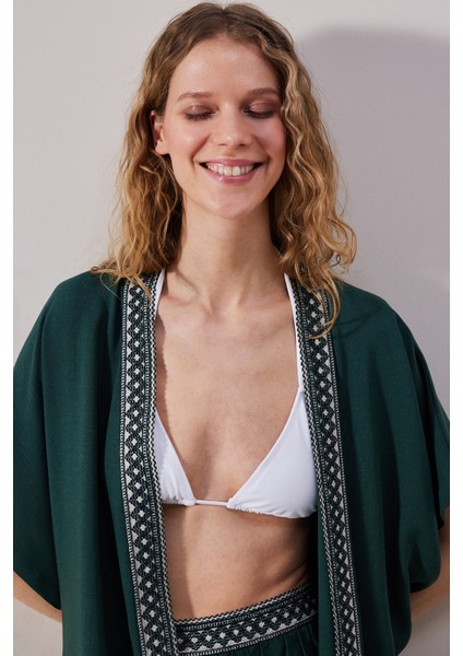 Leaf Yeşil Kimono modelleri