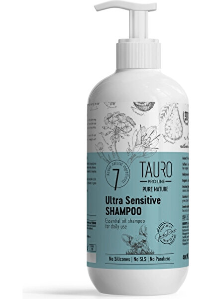 Tauro Pro Line Türkiye Pure Nature Ultra Hassas Şampuan