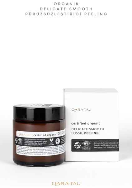 Organik Delicate Smooth Pürüzsüzleştirici Peeling 100 ml