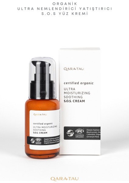 Organik Ultra Nemlendirici Yatıştırıcı S.o.s Yüz Kremi 50 ml modelleri