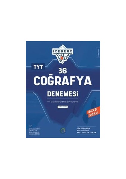 TYT Iceberg 36 Coğrafya Denemesi