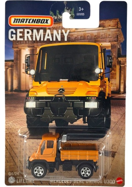 Germany Edition Mercedes-Benz Unimog U300 HVV25