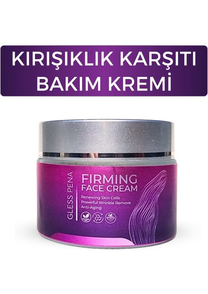 Yaşlanma Karşıtı Sıkılaştırıcı Firming Cilt ve Yüz Bakım Kremi