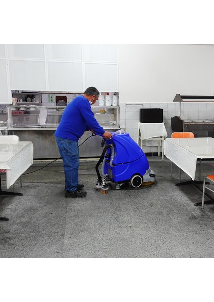 Akülü Zemin Temizleme Makinası B-3501